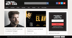 Desktop Screenshot of enelpatiodebutacas.com